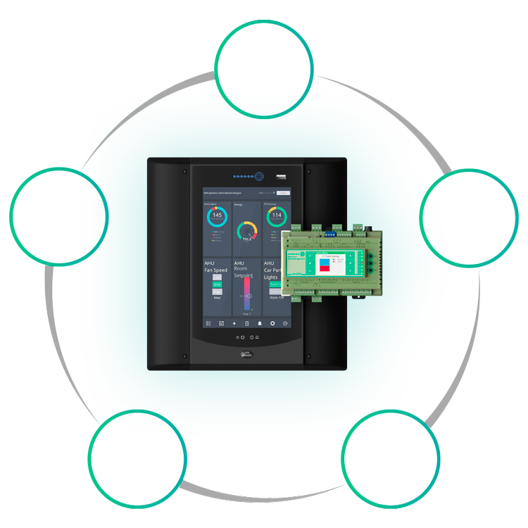 DMTouch - HVACR Control & Monitoring System Front-End